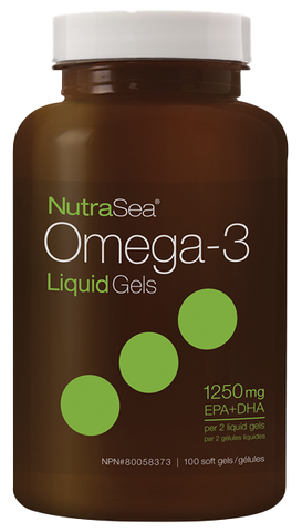 Ascenta NutraSea Omega-3 Liquid Gels Fresh Mint 100 softgels