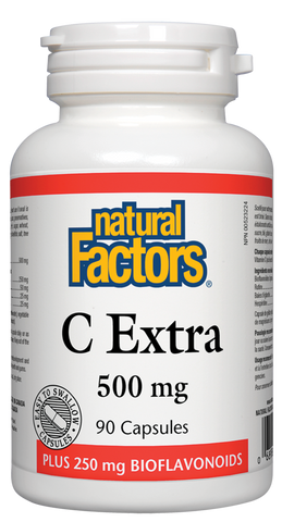 Natural Factors C EXTRA 500mg  90 caps