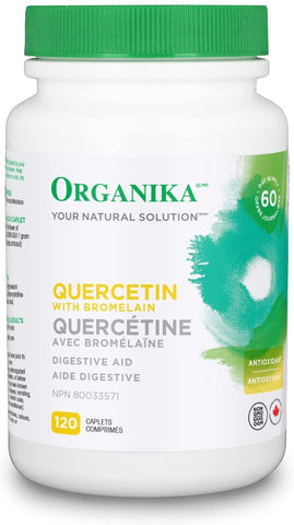 Organika Quercetin with Bromelain 500mg | Allergies | Organika