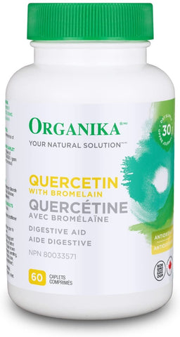 Organika Quercetin with Bromelain 500mg | Allergies | Organika