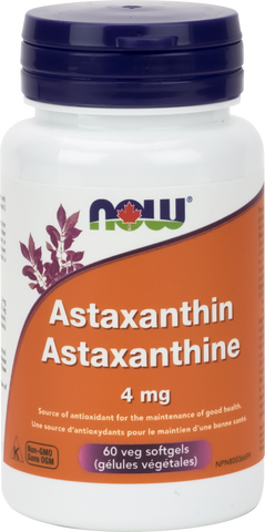 NOW Astaxanthin 4mg - Body Energy Club