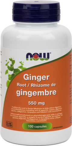 NOW Ginger Root 550mg | Digestion, Stomach | NOW Foods