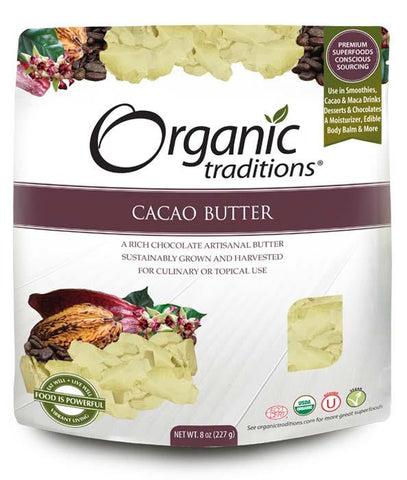 Organic Traditions Cacao Butter | Whole Foods | Organic Traditions