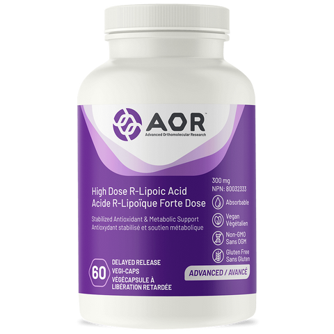 AOR | High Dose R-Lipoic Acid 300mg