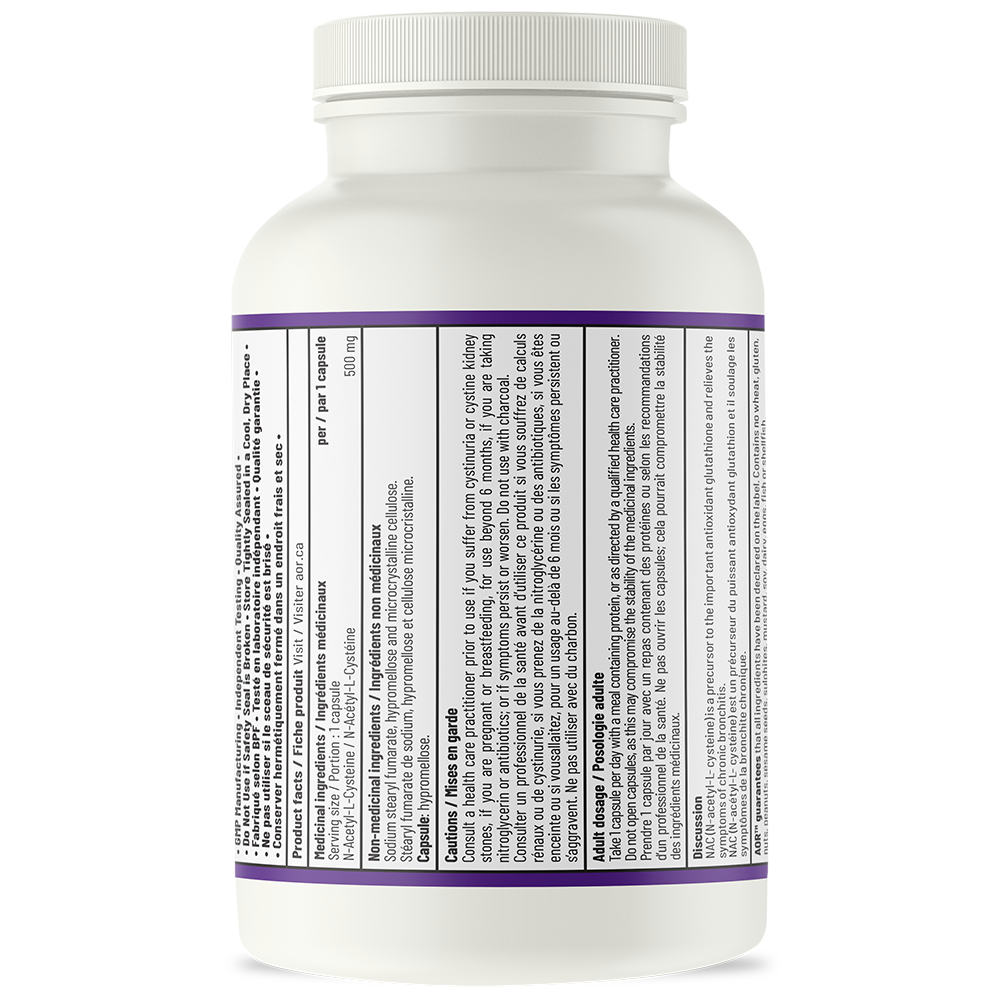 AOR | N-A-C 500mg | Body Energy Club AOR | N-A-C 500mg | Body Energy Club