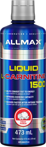 Allmax Liquid L-Carnitine 473ml | Fat Burners | Allmax