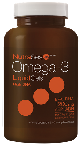 Ascenta NutraSea DHA 2x Concentrated (Fresh Mint) | Omega 3 Fish Oil EPA / DHA | Ascenta