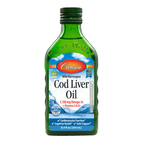 Carlson | Cod Liver Oil Natural