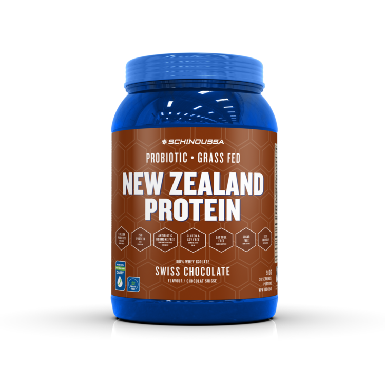 Schinoussa New Zealand Probiotic Whey Isolate Protein Body Energy Club