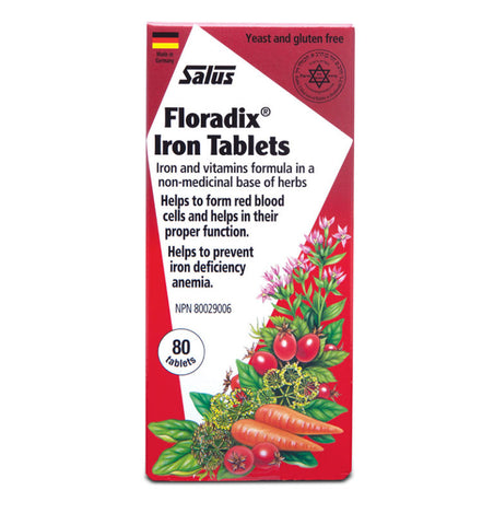 Salus Floradix Iron Tablets | Iron | Salus