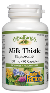 Natural Factors Milk Thistle Phytosome 150mg 90vcaps | Liver Health | Natural Factors
