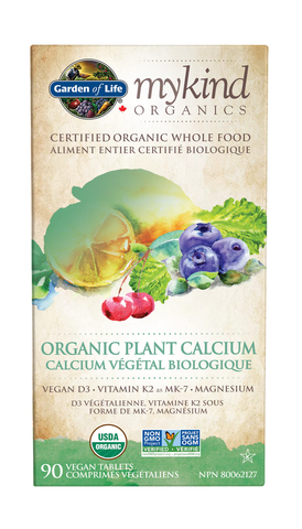 Garden Of Life | Organic Plant Calcium 90 Tablets