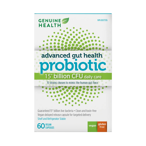 Genuine Health | Gentle Care Probiotic | 15 Billion