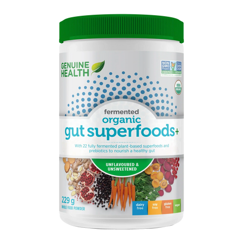 Genuine Health | Fermented Organic Gut Superfoods+