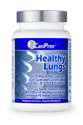 CanPrev Healthy Lungs 90 vcap - Body Energy Club