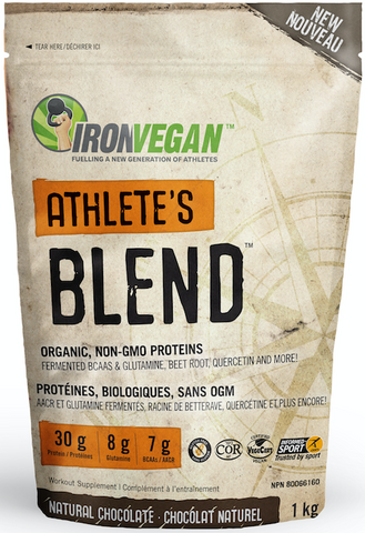 Iron Vegan Athlete's Blend 1kg - Body Energy Club