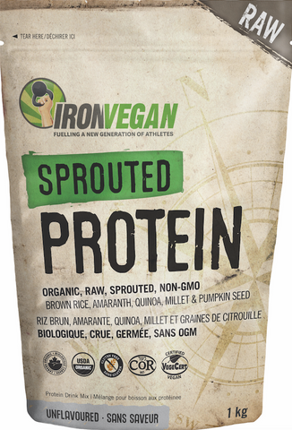 Iron Vegan Sprouted Protein 1kg | Vegetarian Protein | Iron Vegan