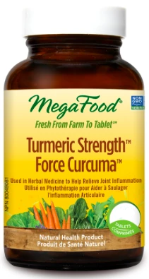 Mega Food Turmeric Strength Tablets - Body Energy Club