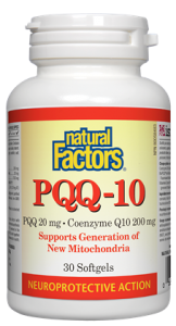 Natural Factors PQQ-10 | Brain & Cognitive Function | Natural Factors