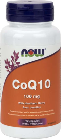 NOW CoQ10 100mg with Hawthorn