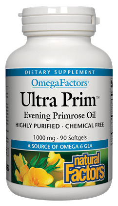 Natural Factors OmegaFactors Ultra Prim Evening Primrose Oil