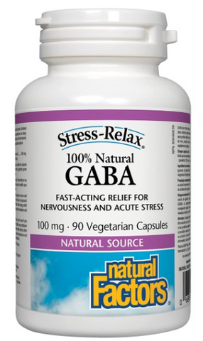 Natural Factors GABA 100mg | Testosterone Boosters | Natural Factors