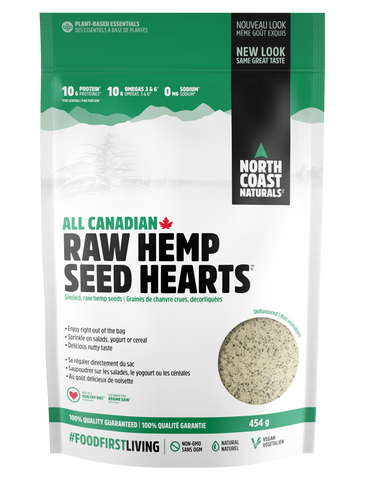 North Coast Naturals Hemp Seeds | Hemp Hearts | NORTH COAST NATURALS