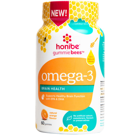 Honibe | Omega-3 Gummies | 60 gummies