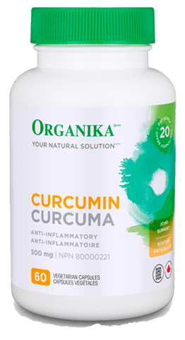 Organika Curcumin 500mg Capsules | Joints, Ligaments | Organika