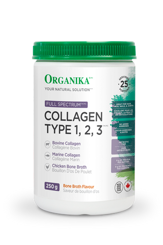 Organika Full Spectrum Collagen Type 1, 2, 3 - Body Energy Club