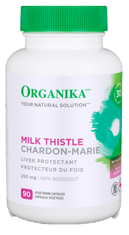 Organika Milk Thistle 250mg Capsules | Liver Health | Organika