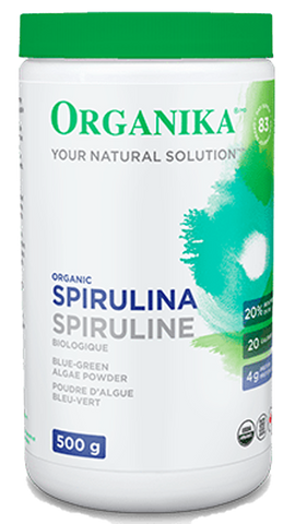 Organika Organic Spirulina Powder | Spirulina & Chlorella | Organika