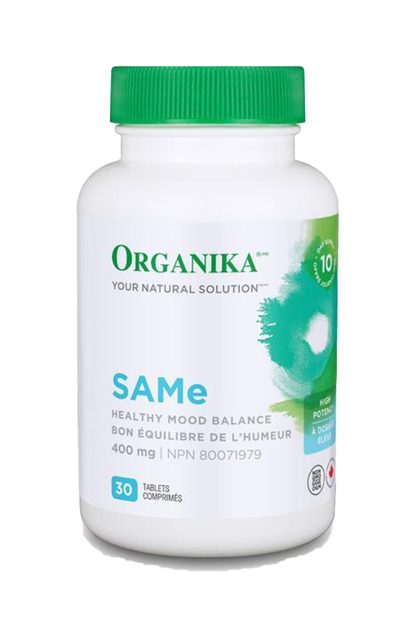 Organika SAM e 400mg Vegan Capsules - Body Energy Club