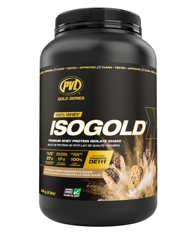 PVL Iso-Gold Protein 900g | Whey Protein Isolate | PVL