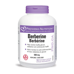 Preferred Nutrition Berberine 500mg - Body Energy Club