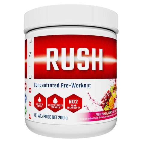 Pro Line | RUSH Pre-Workout | 30 Servings Fruit Punch