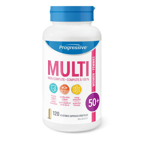 Progressive Over 50 Womens Multi | Multi Vitamins | Progressive