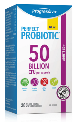 Progressive Perfect Probiotic 50 Billion Adults 50+