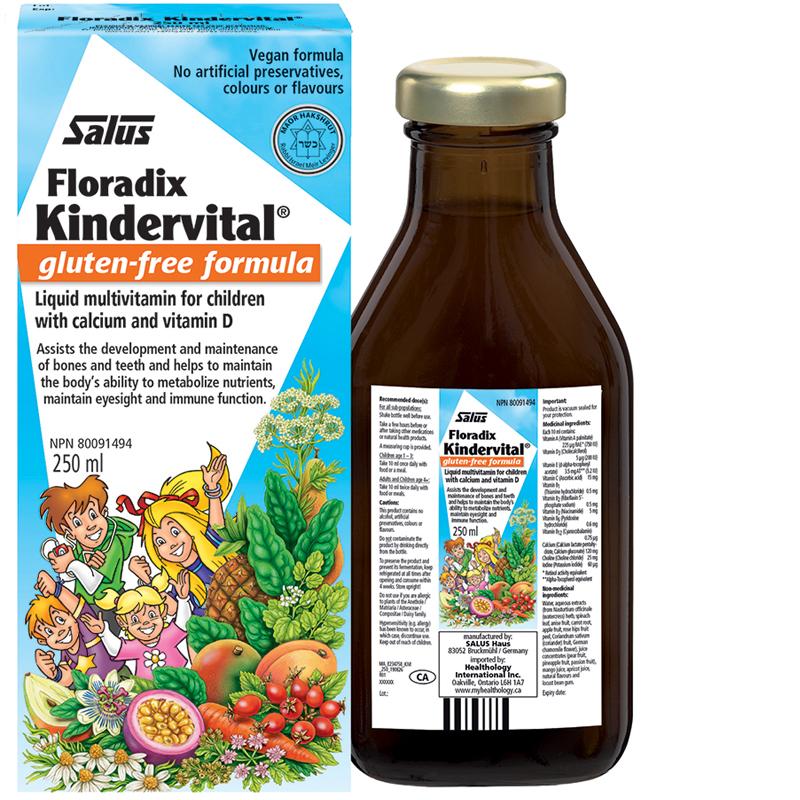 Salus Kindervital Children's Multivitamin Liquid Gluten Free