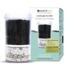 Santevia Replacement Five Stage Water Filter | Water Filteration / Alkaline | Santevia
