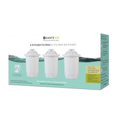 Santevia Replacement Pitcher Filter 3 Pack - Body Energy Club