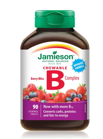 Jamieson B Complex Chewable Tablets - Body Energy Club