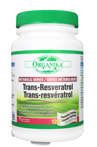 Organika Trans-Resveratrol 200mg - Body Energy Club