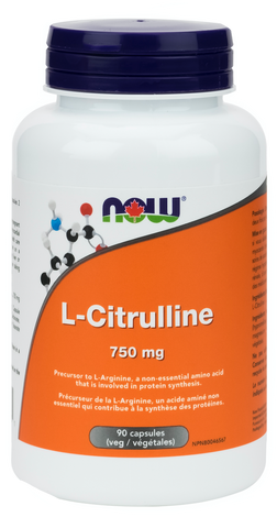NOW L-Citrulline 750mg | Amino Acids & BCAA's | NOW Foods