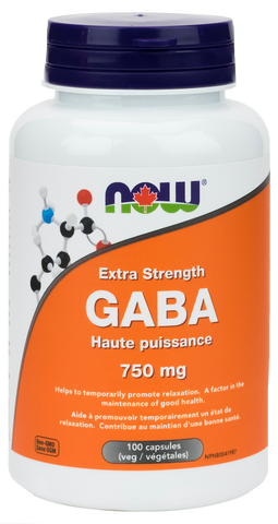 NOW GABA 750mg | Depression & Anxiety | NOW Foods