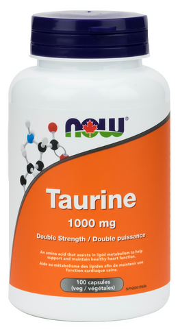 NOW Taurine 1000mg | Heart & Circulatory Health | NOW Foods