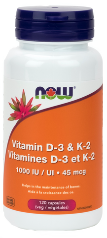 NOW Vitamin D3 & Vitamin K2 | Vitamin D | NOW Foods