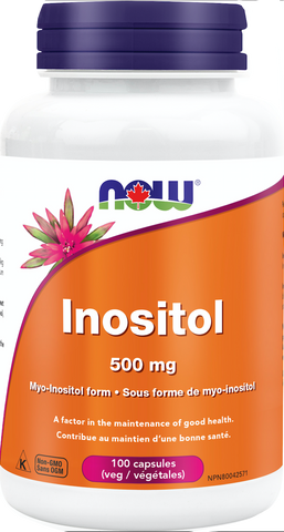 NOW Inositol 500mg | Vitamin B | NOW Foods