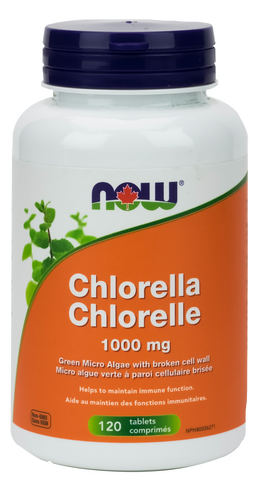 NOW Chlorella 1000 mg - Body Energy Club