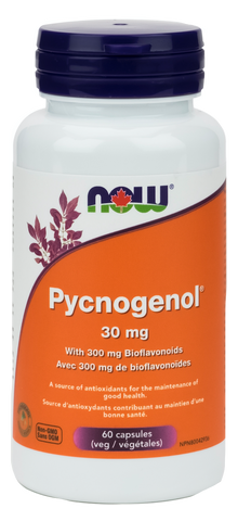 NOW Pycnogenol 30mg - Body Energy Club